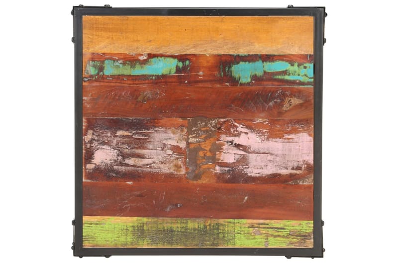 Salongbord 60x60x35 cm gjenvunnet heltre - Møbler - Bord - Sofabord