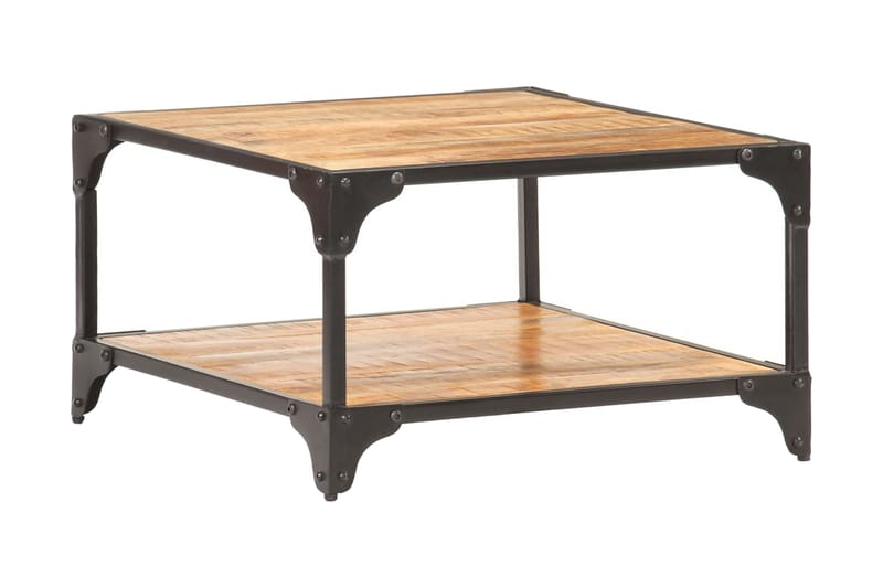 Salongbord 60x60x35 cm heltre mango - Møbler - Bord - Sofabord