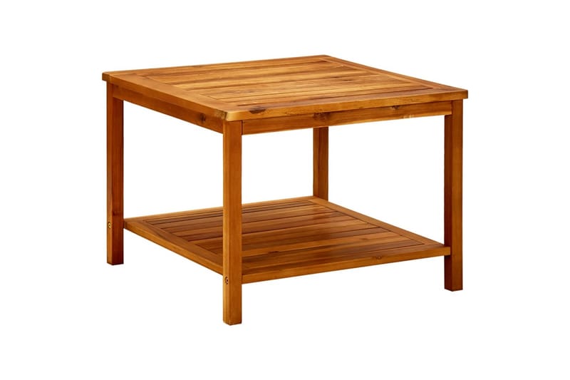 Salongbord 60x60x45 cm heltre akasie - Brun - Møbler - Bord - Sofabord