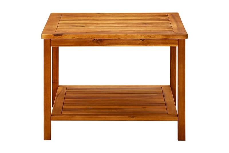 Salongbord 60x60x45 cm heltre akasie - Brun - Møbler - Bord - Sofabord