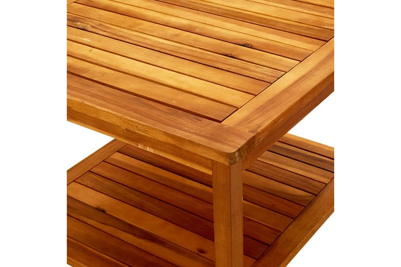 Salongbord 60x60x45 cm heltre akasie - Brun - Møbler - Bord - Sofabord