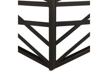 Salongbord 68x68x35 cm gjenvunnet heltre - Brun - Møbler - Bord - Sofabord