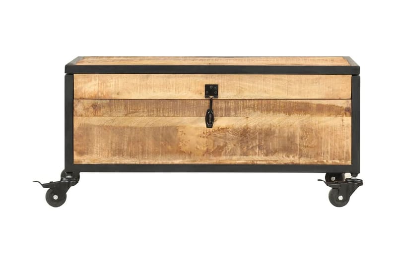Salongbord 70x50x33 cm heltre mango - Brun - Møbler - Bord - Sofabord