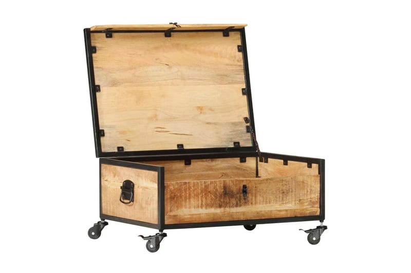 Salongbord 70x50x33 cm heltre mango - Brun - Møbler - Bord - Sofabord