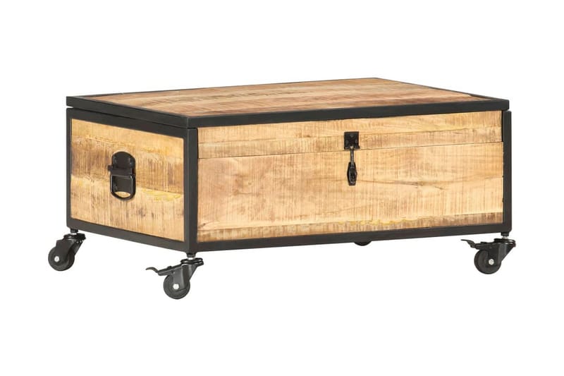 Salongbord 70x50x33 cm heltre mango - Brun - Møbler - Bord - Sofabord