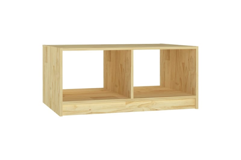 Salongbord 75x50x33,5 cm heltre furu - Brun - Møbler - Bord - Sofabord