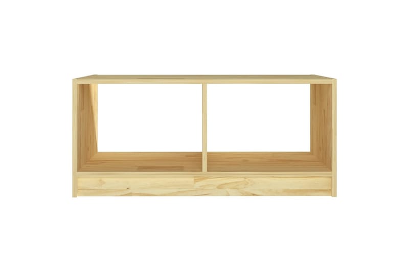 Salongbord 75x50x33,5 cm heltre furu - Brun - Møbler - Bord - Sofabord