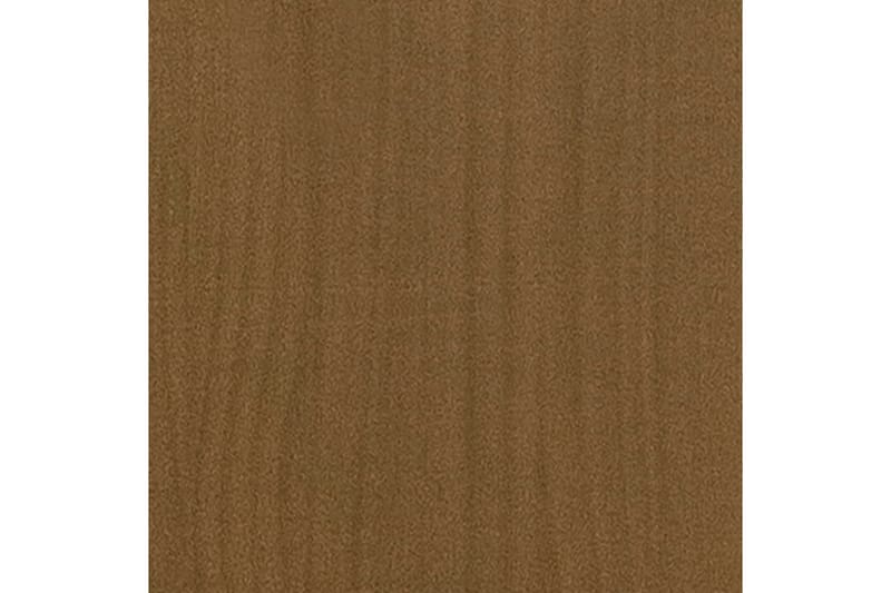Salongbord 75x50x33,5 cm heltre furu honningbrun - Brun - Sofabord
