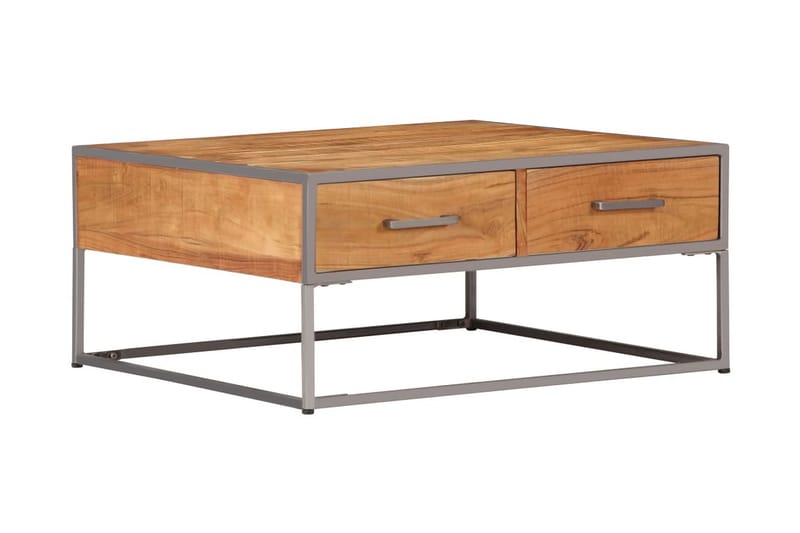 Salongbord 75x75x35 cm heltre akasie - Møbler - Bord - Sofabord