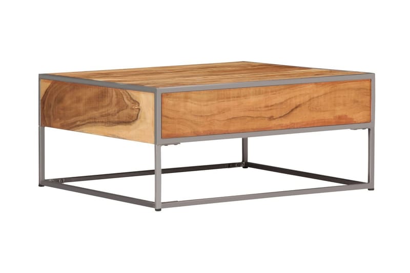 Salongbord 75x75x35 cm heltre akasie - Møbler - Bord - Sofabord