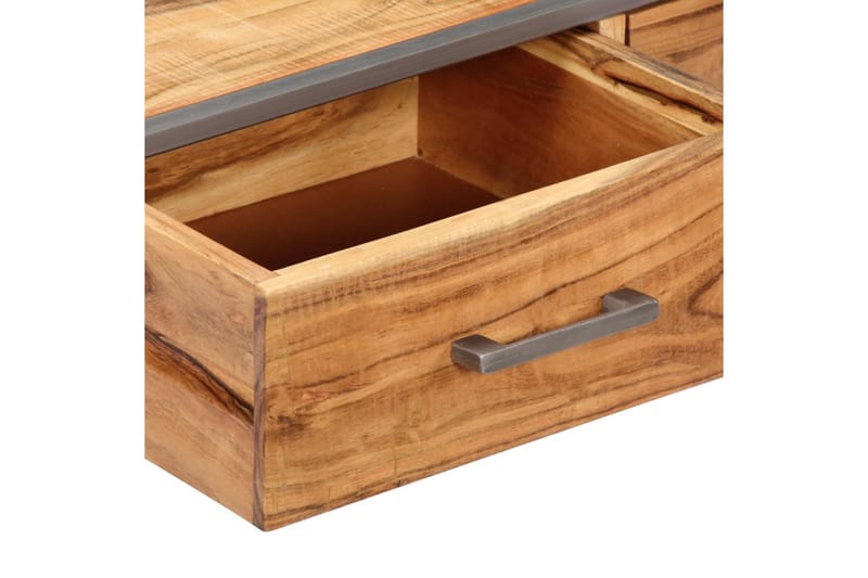 Salongbord 75x75x35 cm heltre akasie - Møbler - Bord - Sofabord