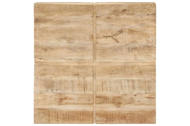 Salongbord 80x80x28 cm heltre mango - Brun - Møbler - Bord - Sofabord