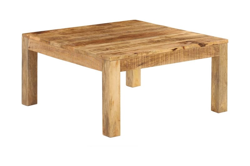 Salongbord 80x80x40 cm heltre mango - Møbler - Bord - Sofabord