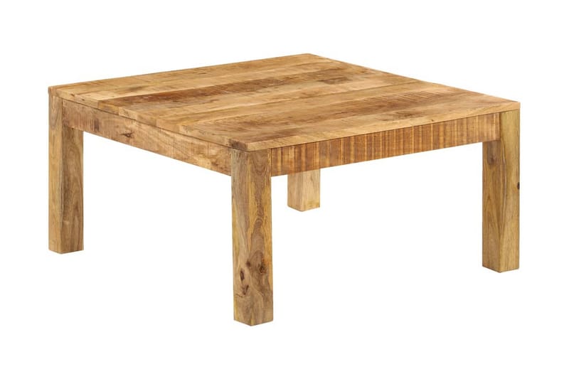 Salongbord 80x80x40 cm heltre mango - Møbler - Bord - Sofabord