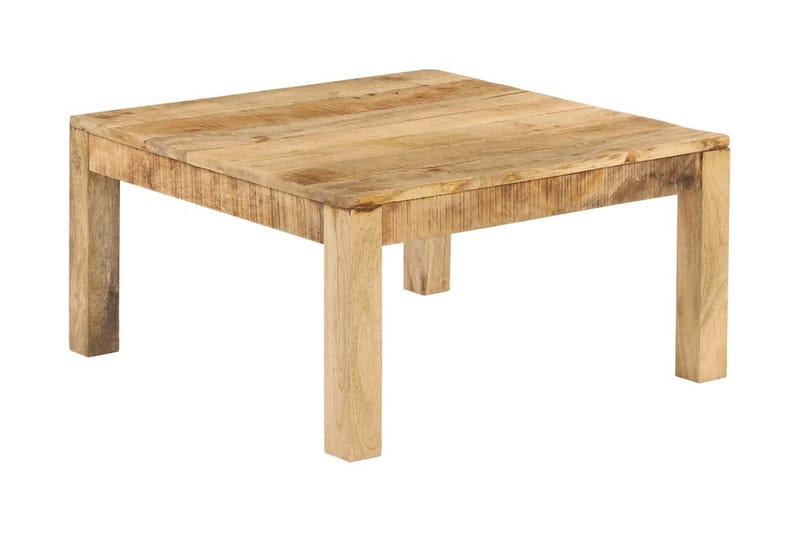 Salongbord 80x80x40 cm heltre mango - Møbler - Bord - Sofabord