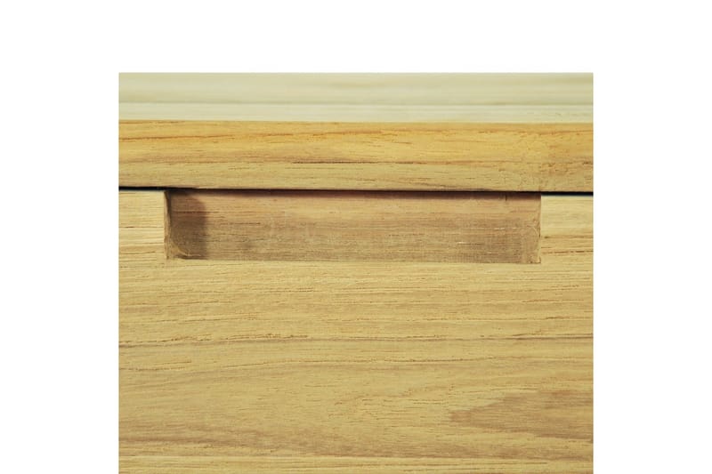 Salongbord 80x80x40 cm massiv teak - Teak - Møbler - Bord - Sofabord