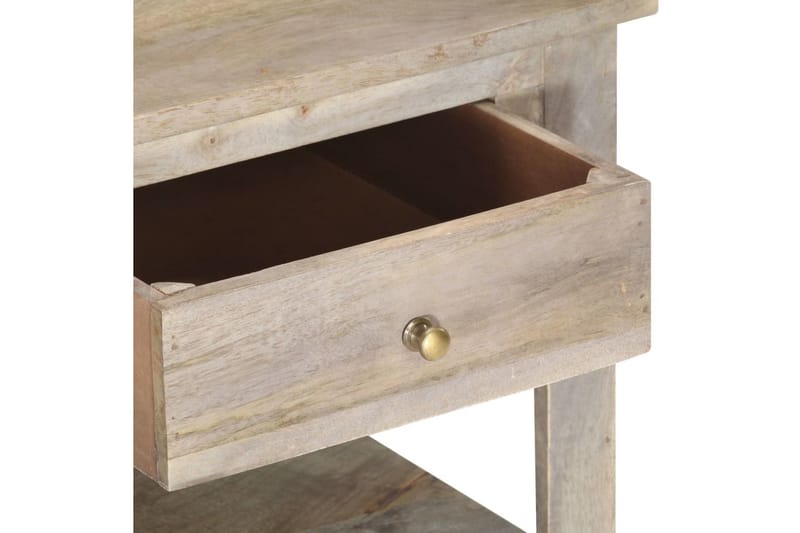 Salongbord 82x52x47 cm heltre mango - Grå - Møbler - Bord - Sofabord