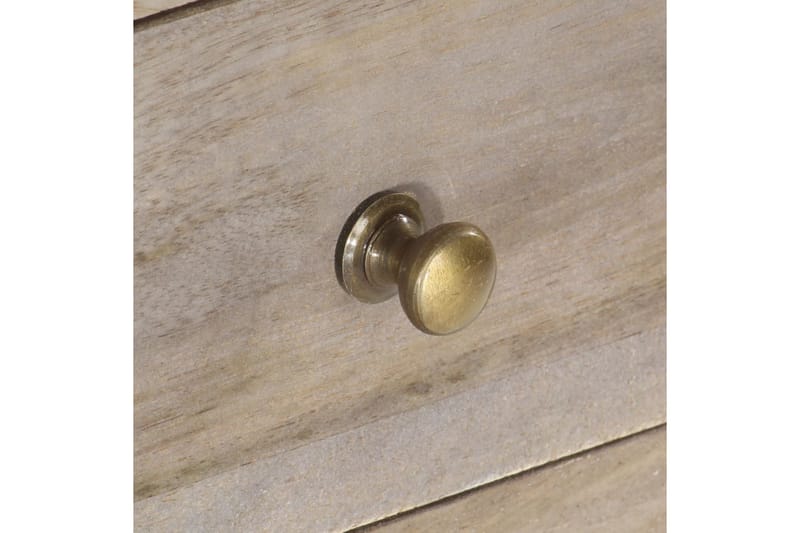 Salongbord 82x52x47 cm heltre mango - Grå - Møbler - Bord - Sofabord
