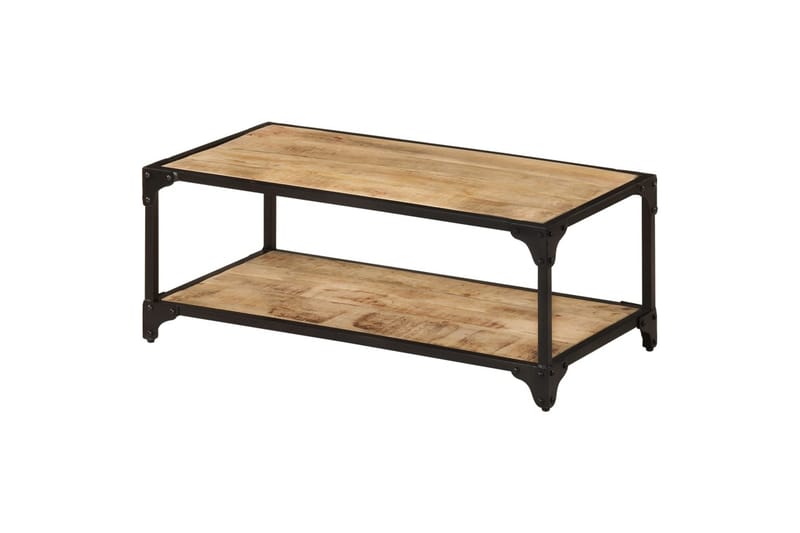 Salongbord 90x45x35 cm heltre mango - Brun - Møbler - Bord - Sofabord