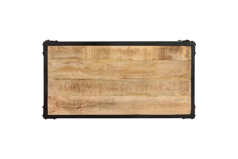 Salongbord 90x45x35 cm heltre mango - Brun - Møbler - Bord - Sofabord