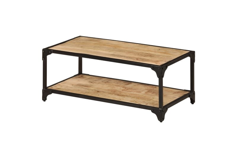 Salongbord 90x45x35 cm heltre mango - Brun - Møbler - Bord - Sofabord