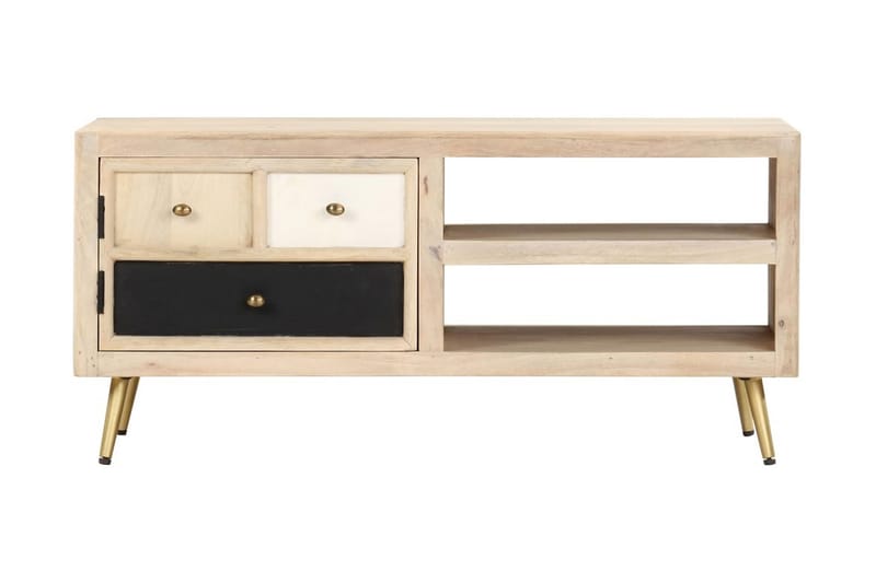 Salongbord 90x45x40 cm heltre mango - Møbler - Bord - Sofabord
