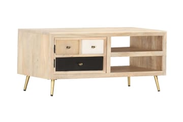 Salongbord 90x45x40 cm heltre mango - Møbler - Bord - Sofabord