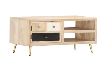 Salongbord 90x45x40 cm heltre mango - Møbler - Bord - Sofabord