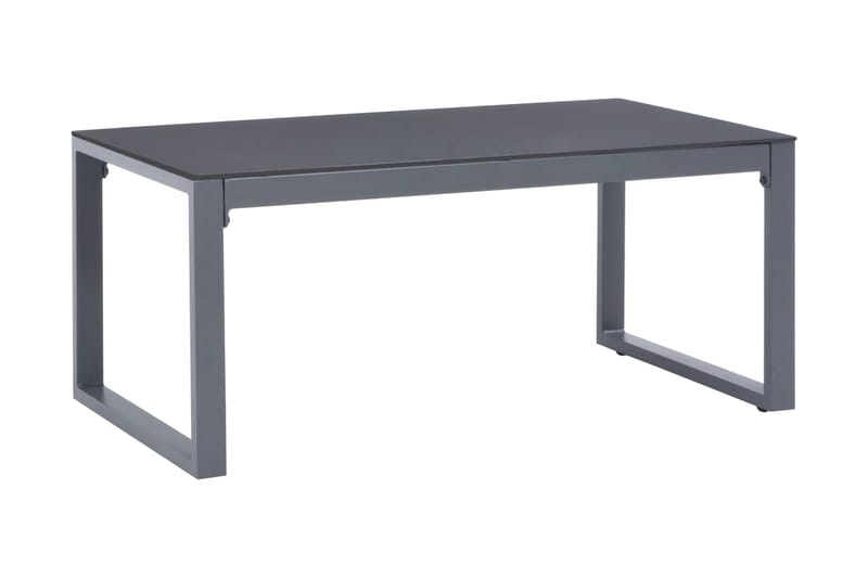Salongbord 90x50x40 cm aluminium - Møbler - Bord - Sofabord