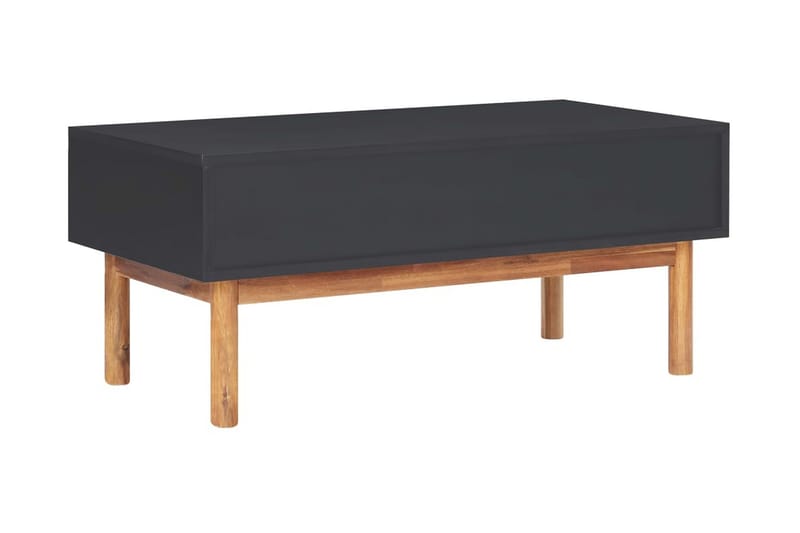 Salongbord 90x50x40 cm heltre akasie og MDF - Brun - Møbler - Bord - Sofabord