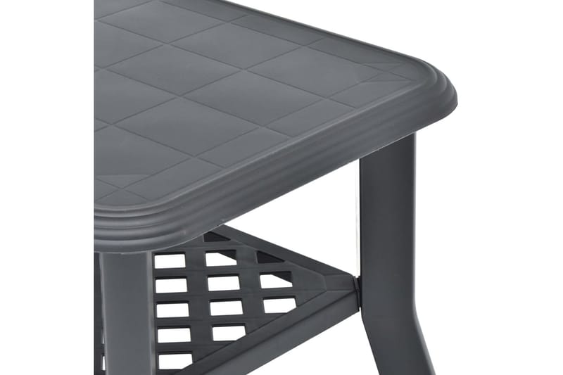 Salongbord antrasitt 90x60x46 cm plast - Møbler - Bord - Sofabord
