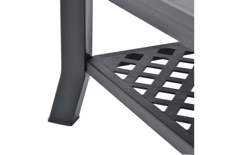 Salongbord antrasitt 90x60x46 cm plast - Møbler - Bord - Sofabord