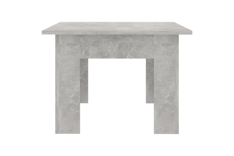 Salongbord betonggrå 100x60x42 cm sponplate - Møbler - Bord - Sofabord