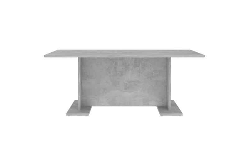 Salongbord betonggrå 103,5x60x40 cm sponplate - Grå - Møbler - Bord - Sofabord