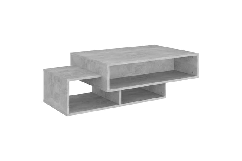 Salongbord betonggrå 105x55x32 cm sponplate - Grå - Møbler - Bord - Sofabord