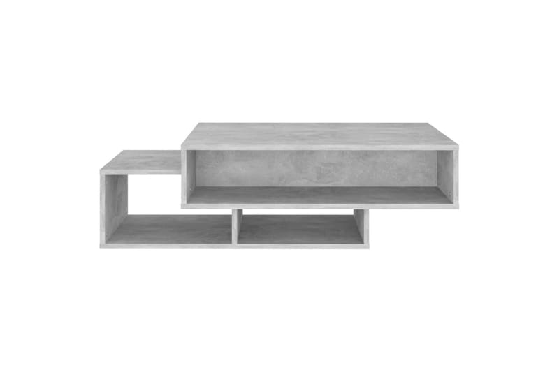 Salongbord betonggrå 105x55x32 cm sponplate - Grå - Møbler - Bord - Sofabord