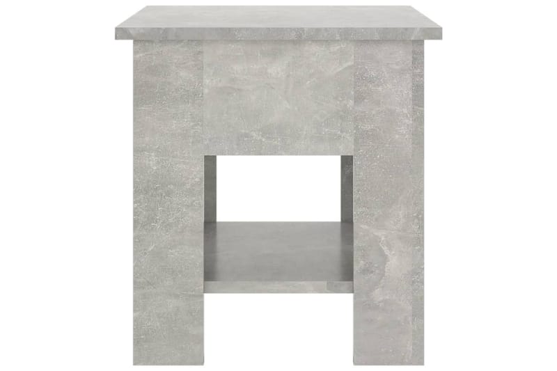 Salongbord betonggrå 40x40x42 cm konstruert tre - Grå - Møbler - Bord - Sofabord