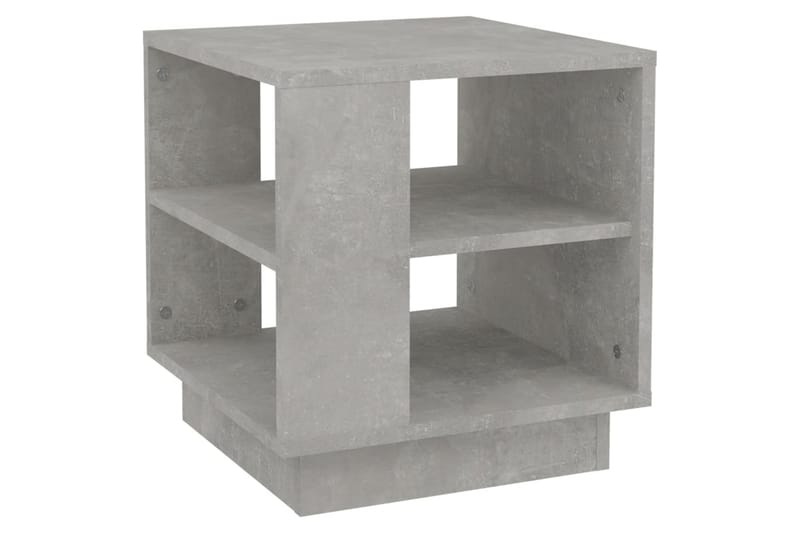 Salongbord betonggrå 40x40x43 cm konstruert tre - Grå - Møbler - Bord - Sofabord