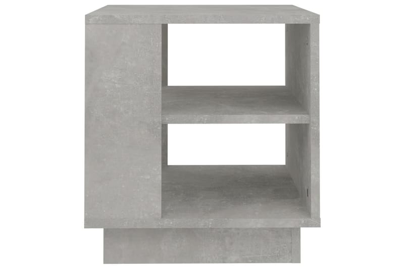 Salongbord betonggrå 40x40x43 cm konstruert tre - Grå - Sofabord
