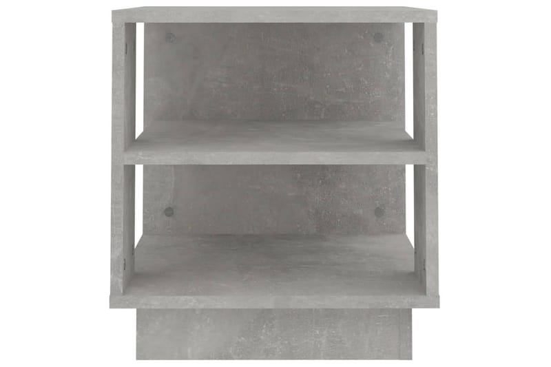 Salongbord betonggrå 40x40x43 cm konstruert tre - Grå - Møbler - Bord - Sofabord