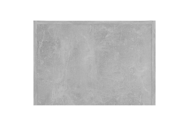 Salongbord betonggrå 50x50x35 cm sponplate - Grå - Møbler - Bord - Sofabord