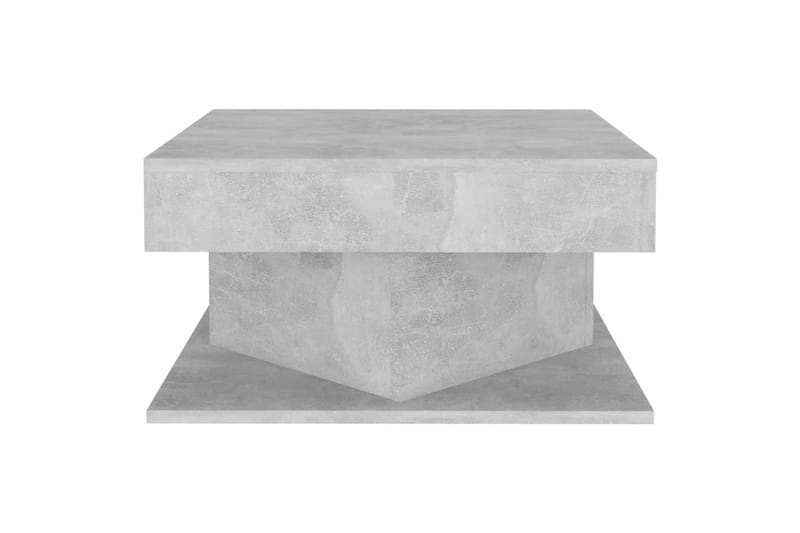 Salongbord betonggrå 57x57x30 cm sponplate - Grå - Møbler - Bord - Sofabord