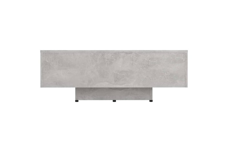 Salongbord betonggrå 85x55x31 cm sponplate - Grå - Sofabord