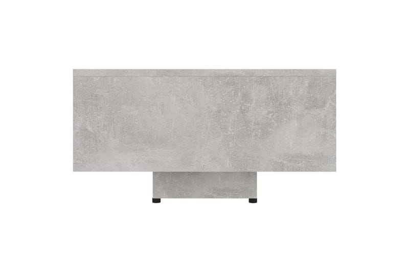 Salongbord betonggrå 85x55x31 cm sponplate - Grå - Sofabord
