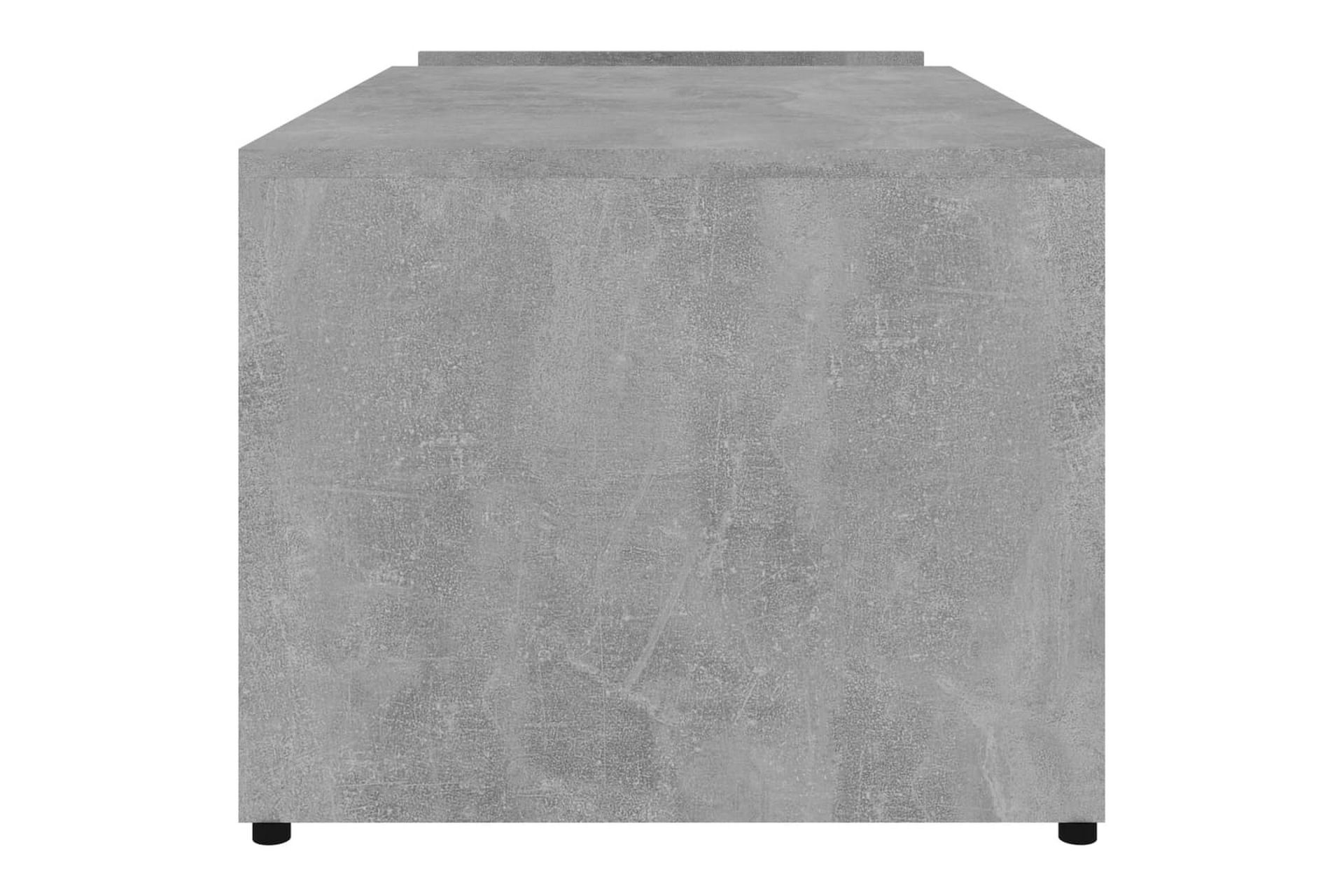 Salongbord betonggrå 90x45x35 cm sponplate - Møbler - Bord - Sofabord