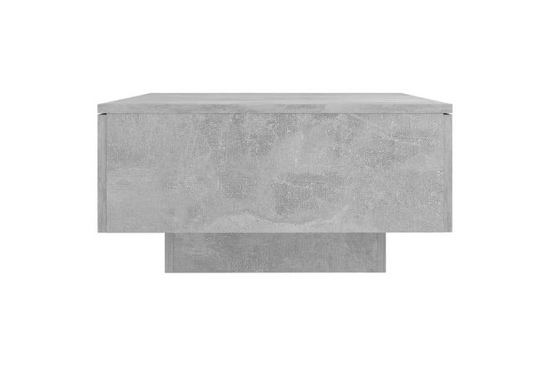 Salongbord betonggrå 90x60x31 cm sponplate - Grå - Møbler - Bord - Sofabord