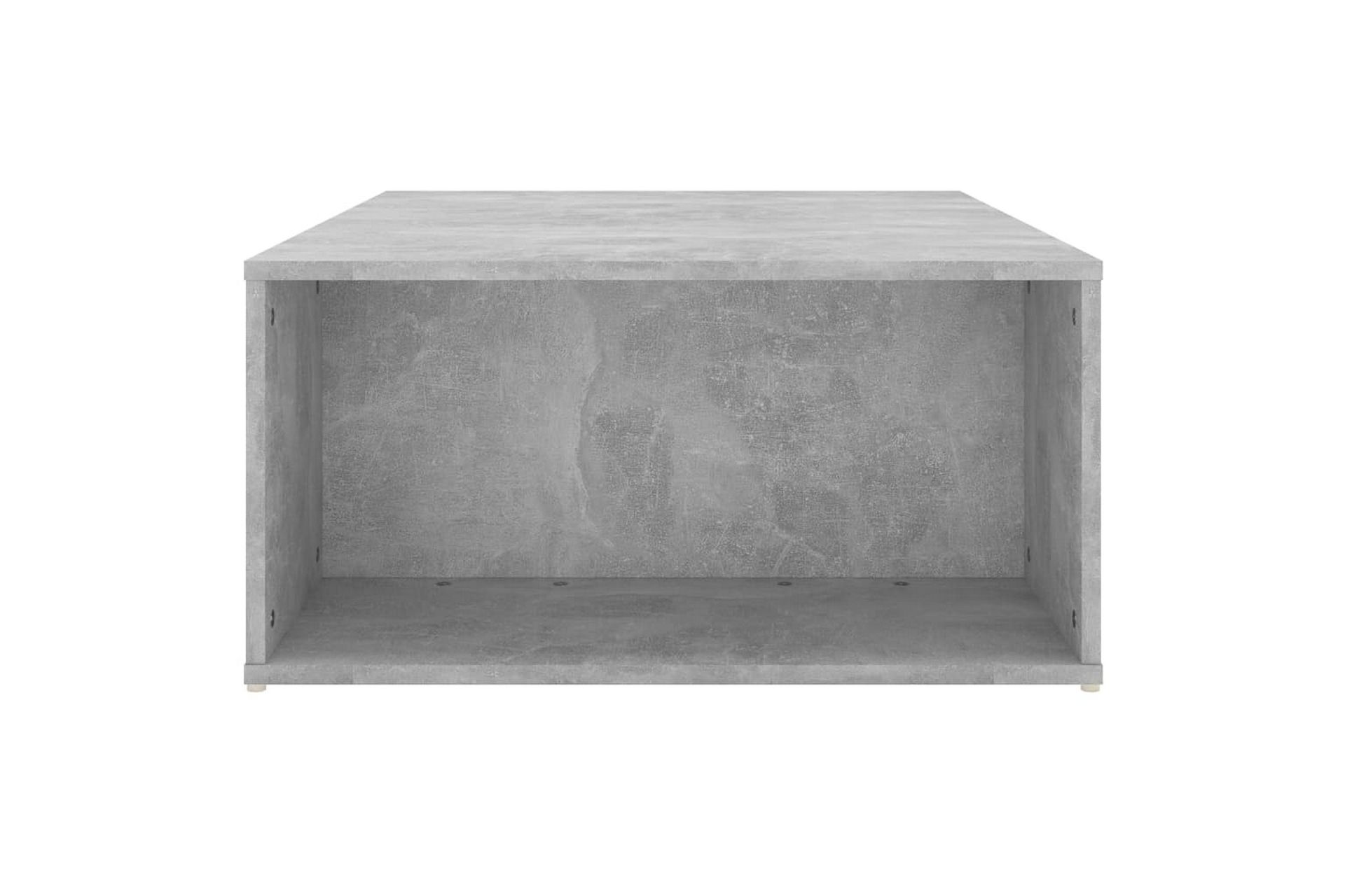 Salongbord betonggrå 90x67x33 cm sponplate - Grå - Møbler - Bord - Sofabord
