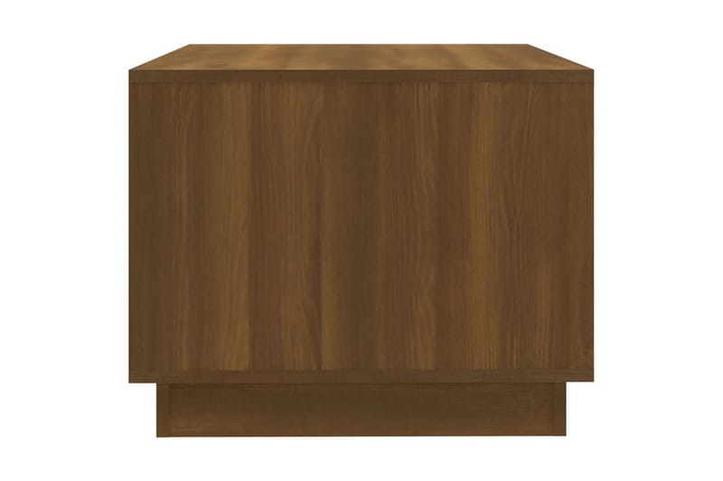 Salongbord brun eik 102,5x55x44 cm sponplate - Brun - Møbler - Bord - Sofabord