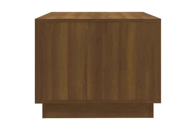 Salongbord brun eik 102,5x55x44 cm sponplate - Brun - Sofabord
