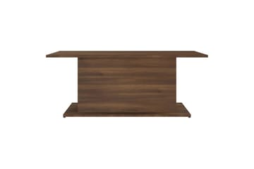 Salongbord brun eik 102x55,5x40 cm sponplate - Brun - Møbler - Bord - Sofabord